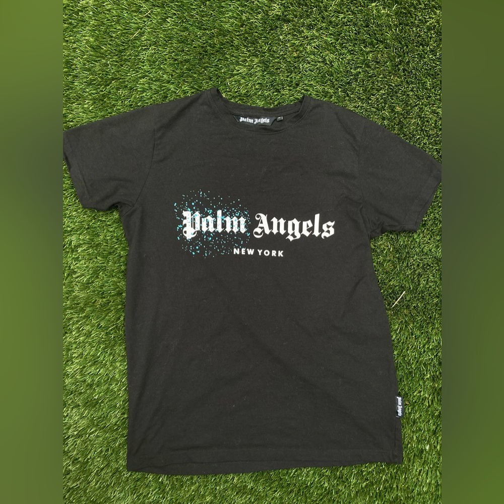 Palm Angles splatter paint tee-shirt
